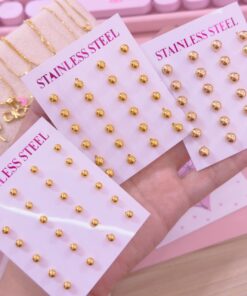 Alternative view of 80460-2 Set 12 topitos dorados