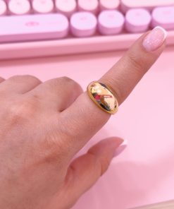 30026 - Anillos Rodio abombachado