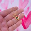 20178 - Collar armado corazon flechado
