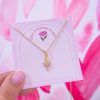 20217 - Collar armado corazon flechado con cristales