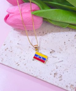 20385 - collar armado bandera venezuela