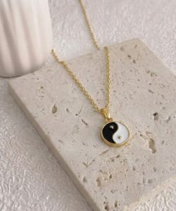 20230 - Collar armado ying yang