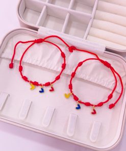 41041 - Pulsera 7 nudos tricolor