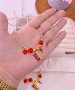 Alternative view of 21021 - Collar Armado bandera cruz roja(NO COMBO)