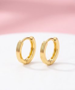 81050 - Zarcillos Rodio circulares