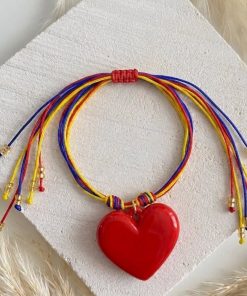 41190 - Pulsera Venezuela Corazon (BAJO PEDIDO)