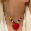21028 - Collar Armado Corazon Venezuela (BAJO PEDIDO)
