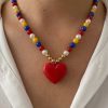 21028-1 Collar Armado Corazon Venezuela