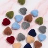 20422 - Dije Acrilico x5 pack de corazones gamuzados