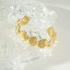 41062 - Pulsera Acero dorada multi mariposa