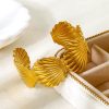 41054 - Pulsera Acero dorada multi almeja