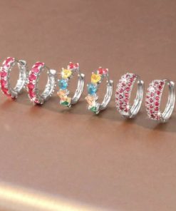 80416 -  Set 3 par Zarcillos cristales