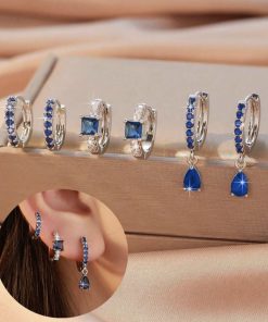80423 -  Set 3 par Zarcillos cristales