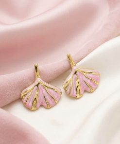 80275 - Zarcillos de acero esmaltado