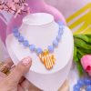 21039 - Collar Armado jarra naranja