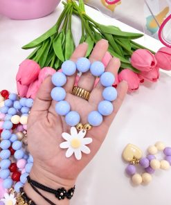 21132 - Pulsera chicle con flor