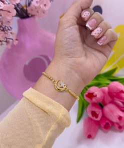 20174 - Pulsera armado luna con estrella