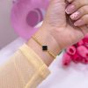 20181 - Pulsera armada van cleef esmaltada negro
