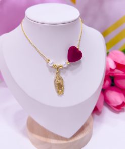 20403-1 Collar armado virgen Guadalupe