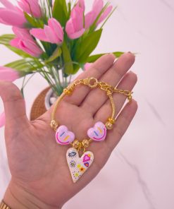 41087 - Pulsera pandora chicle rosa