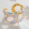 41099 - Brazalete Acero dorada multicolor