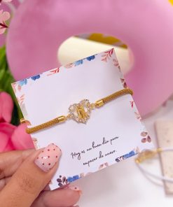 20248 - Pulsera armada virgen en corazon