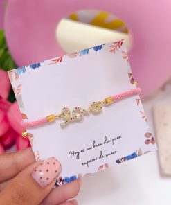 20237 - Pulsera armada love con cristales