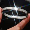 41137 - Pulsera acero plateada corazones