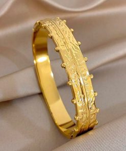 41159 - Pulsera acero dorada