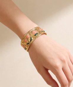 41160 - Pulsera acero dorada multi fruta