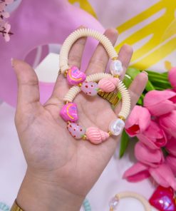 41117 - Pulsera chicle con caparazón