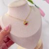 20314 - Collar armado Corazon venezuela