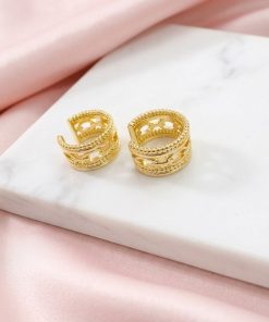 80504 - Earcuff dorado