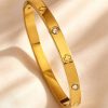 41226 - Pulsera acero dorado