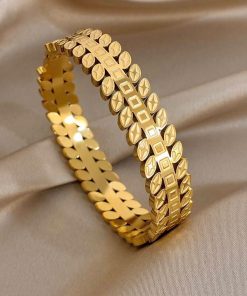 41231 - Pulsera acero dorado