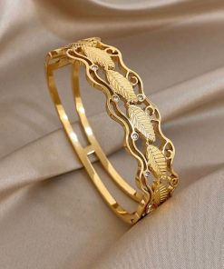 41232 - Pulsera acero dorado