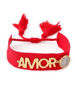 Alternative view of 41236 - Pulsera amor san Benito